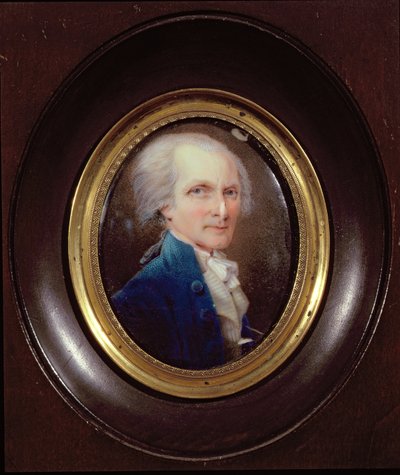 Ritratto in miniatura di Arthur Lee (1740-92) 1795 da William Russell Birch